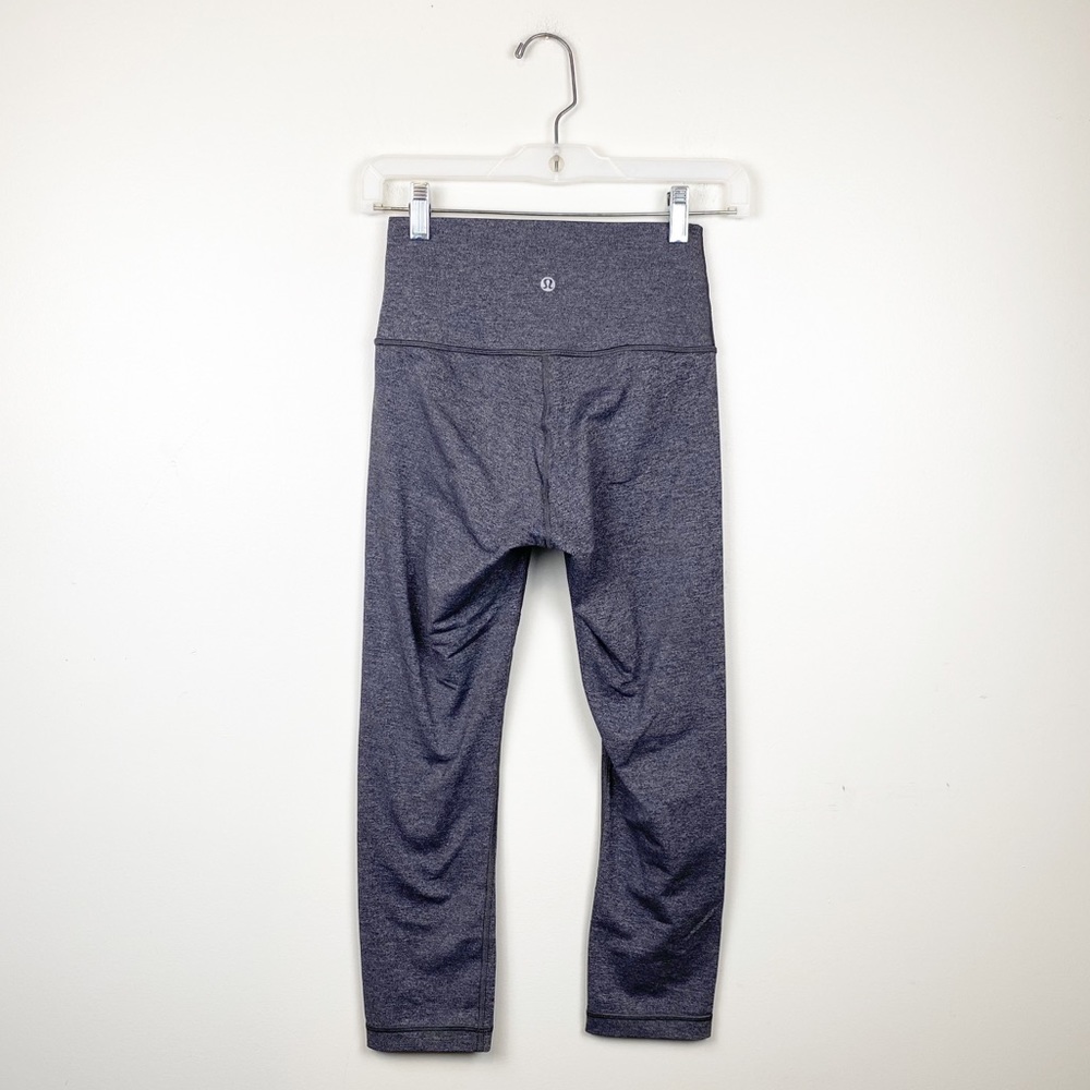 Lululemon Leggings Cropped Gray - Picture 2 of 8